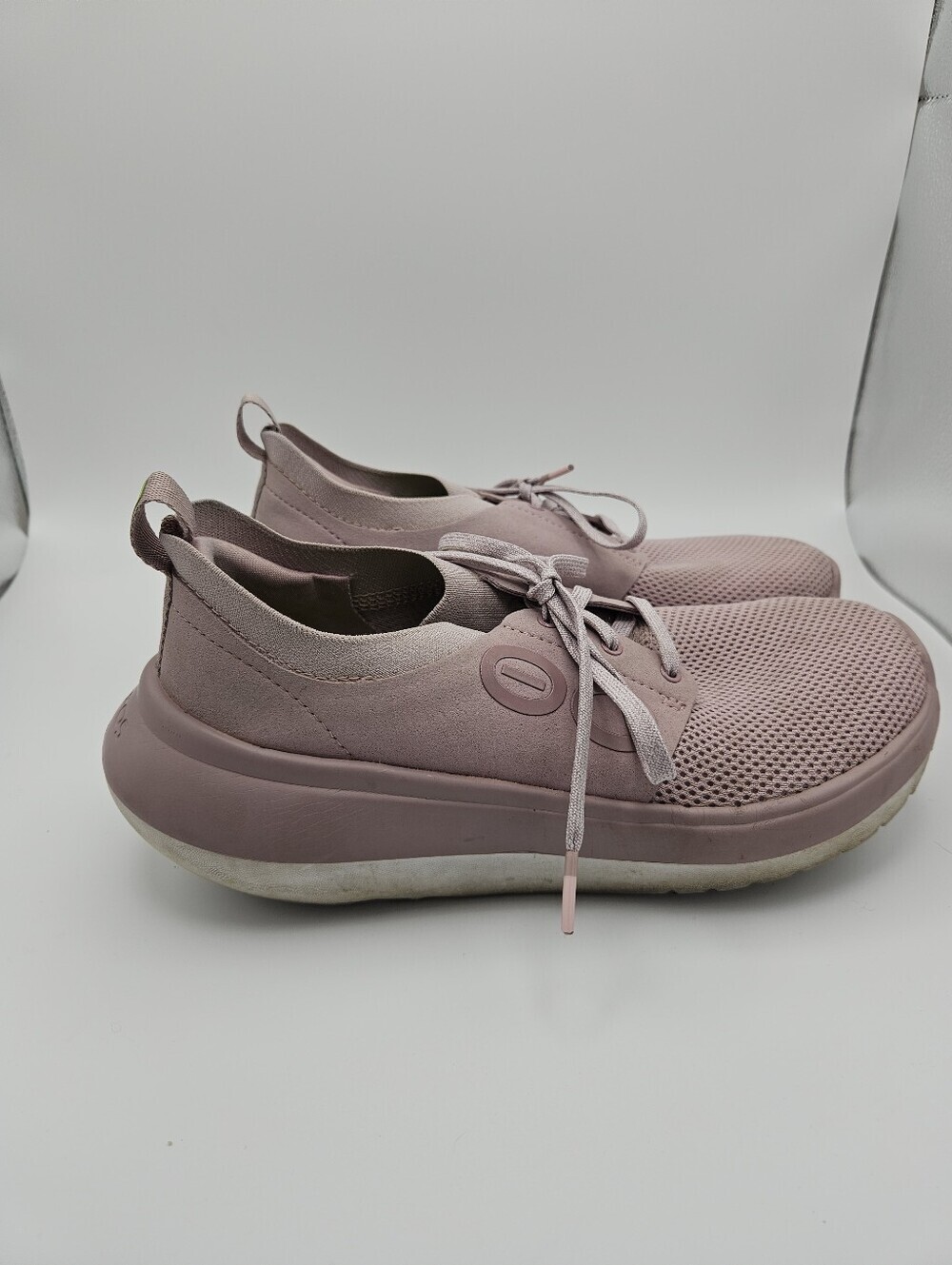 OOFOS OOmy Stride women's lace up sneakers in Stardust size 8M